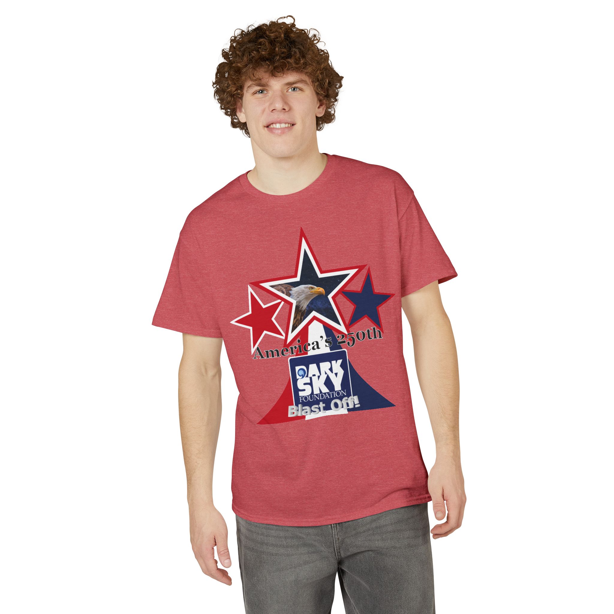 "America's 250th Celebration" Dark Sky 2026 Blast Off Tee - Image 35