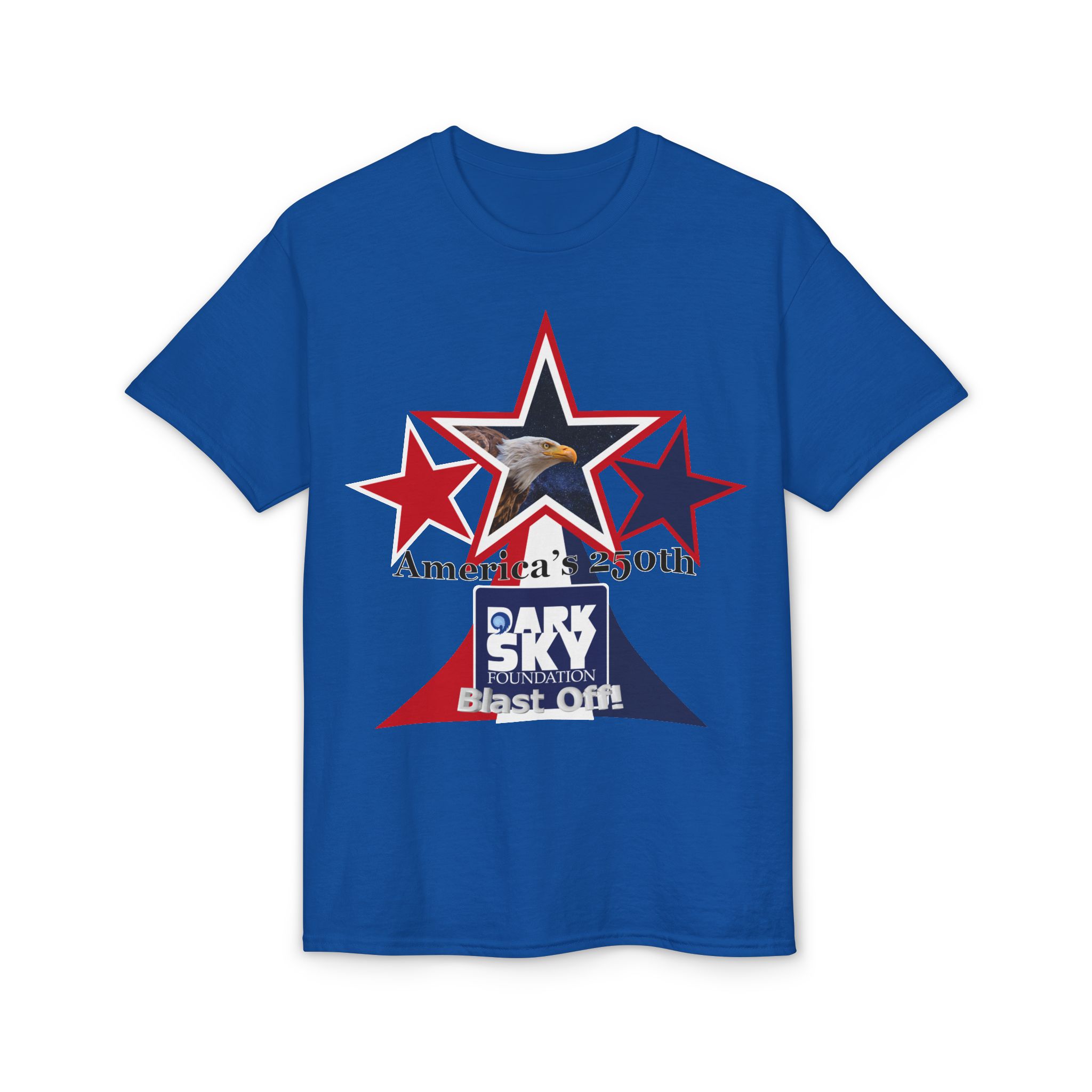 "America's 250th Celebration" Dark Sky 2026 Blast Off Tee - Image 25