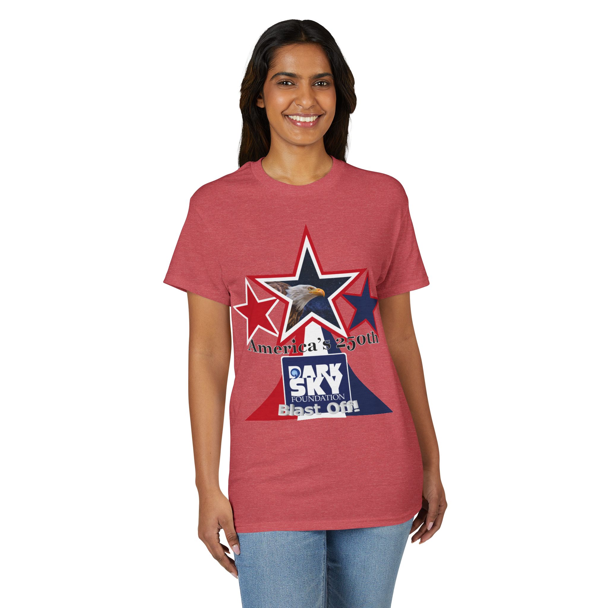 "America's 250th Celebration" Dark Sky 2026 Blast Off Tee - Image 34