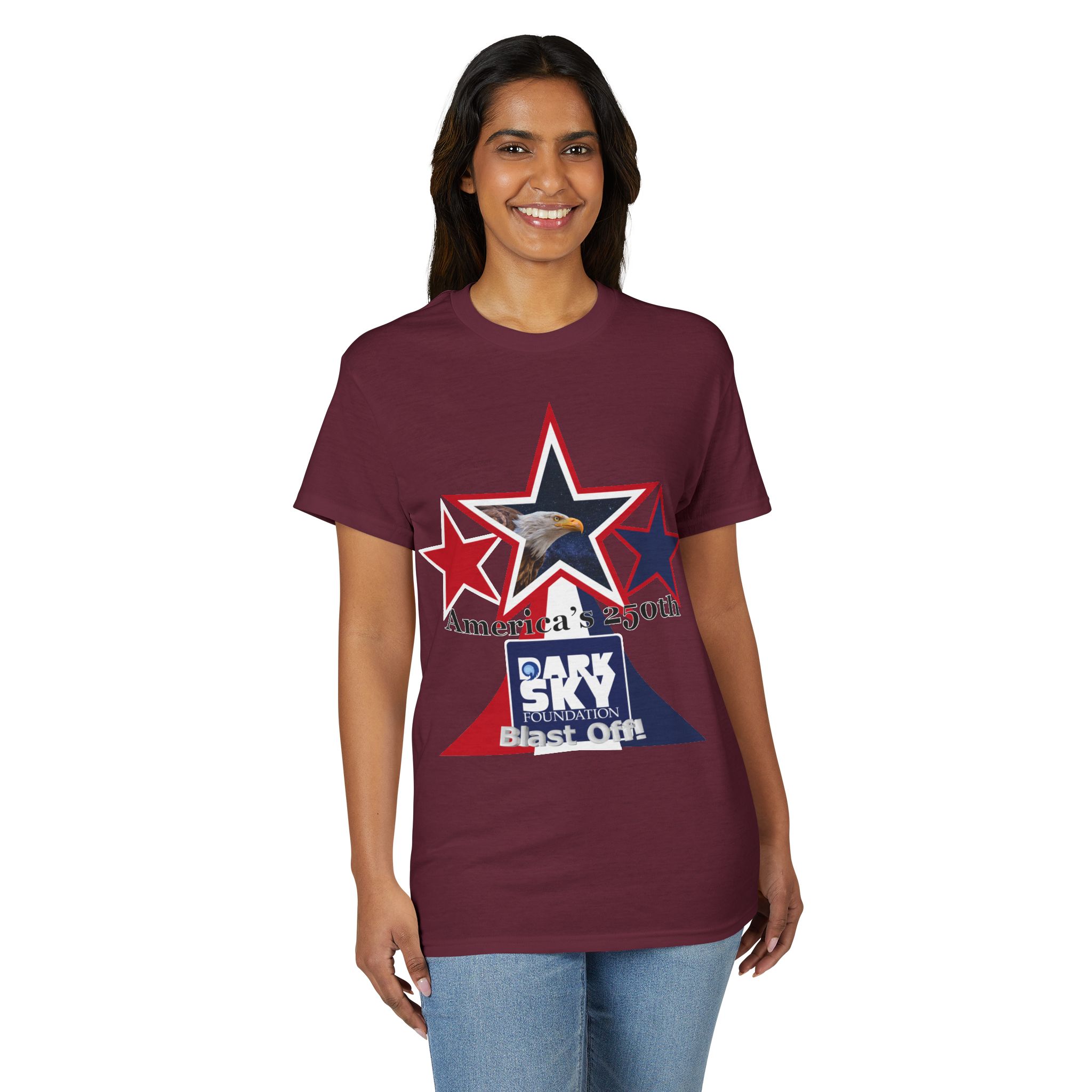 "America's 250th Celebration" Dark Sky 2026 Blast Off Tee - Image 10