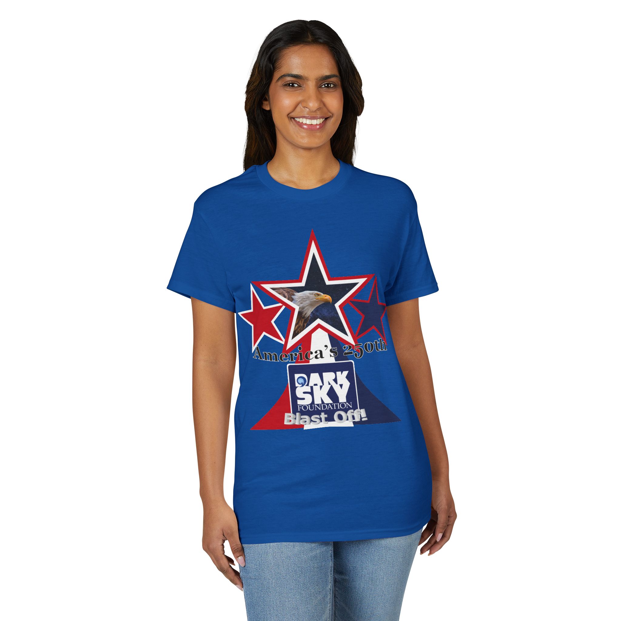 "America's 250th Celebration" Dark Sky 2026 Blast Off Tee - Image 28