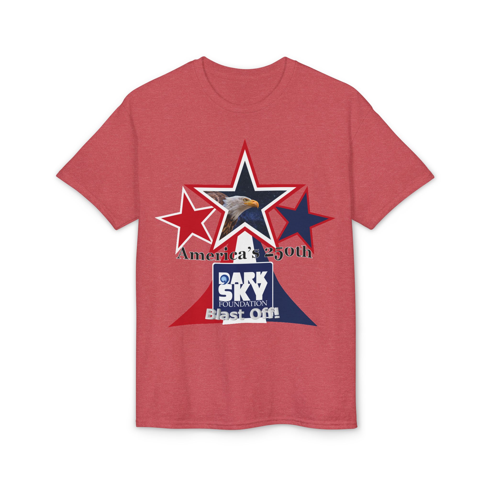 "America's 250th Celebration" Dark Sky 2026 Blast Off Tee - Image 31