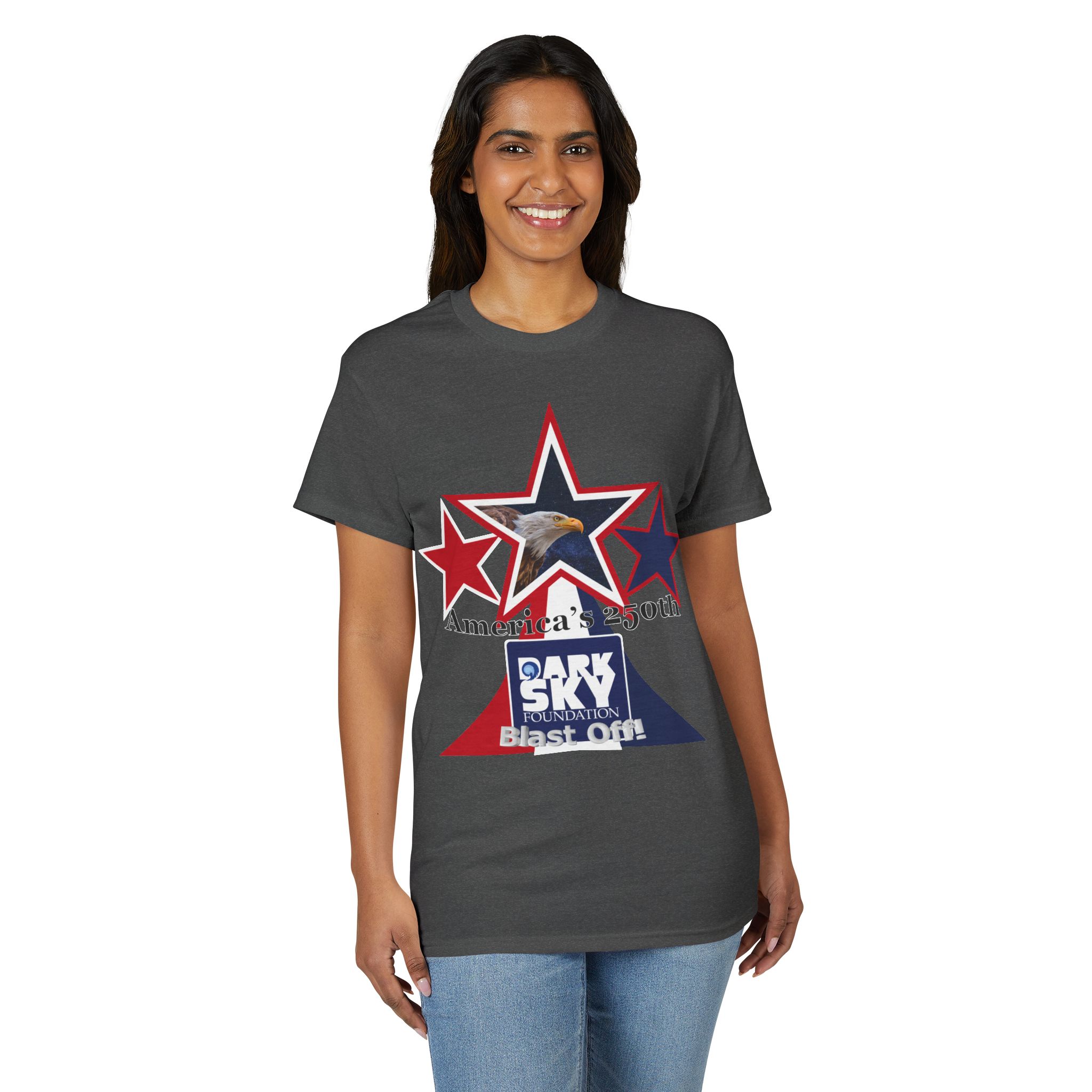 "America's 250th Celebration" Dark Sky 2026 Blast Off Tee - Image 16