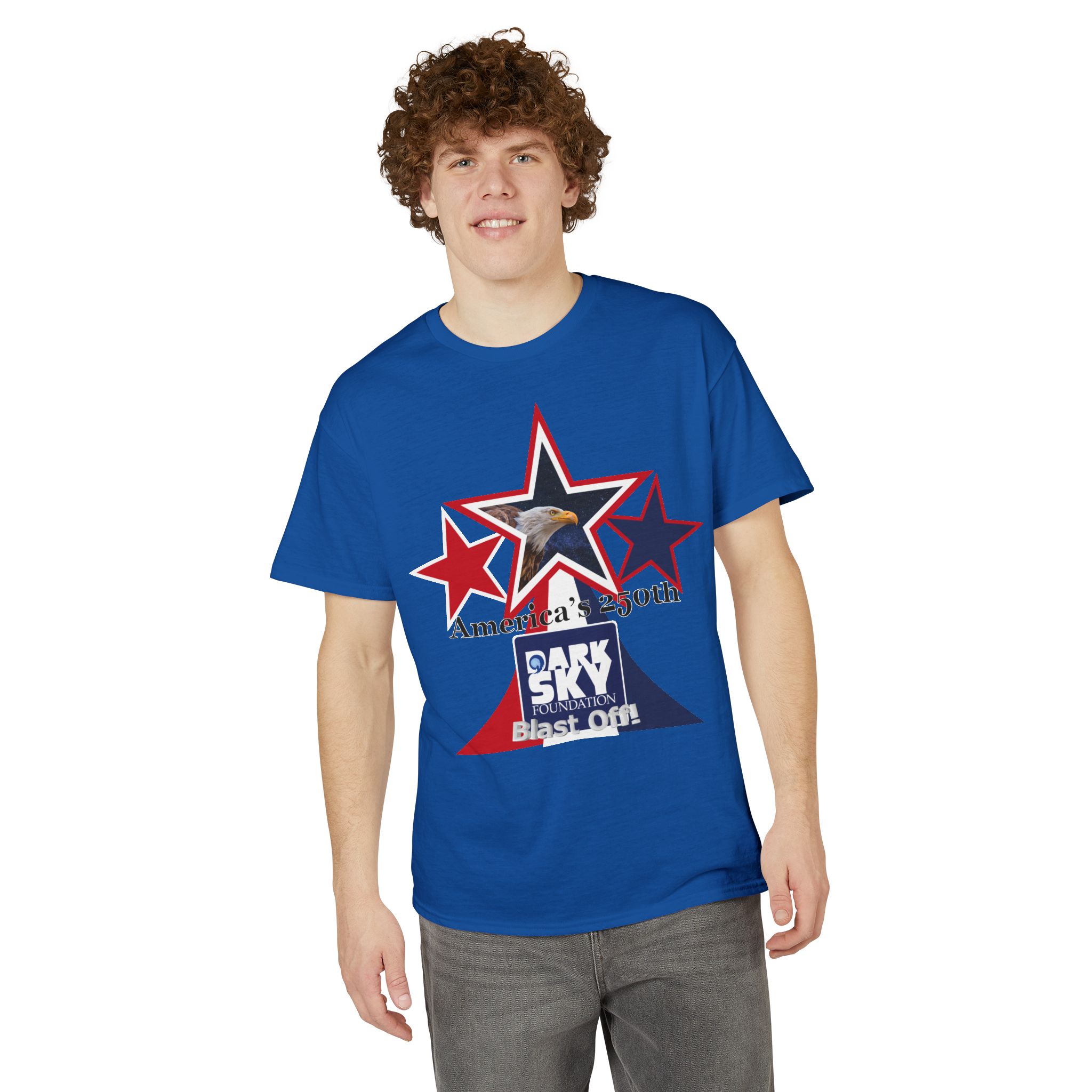 "America's 250th Celebration" Dark Sky 2026 Blast Off Tee - Image 29